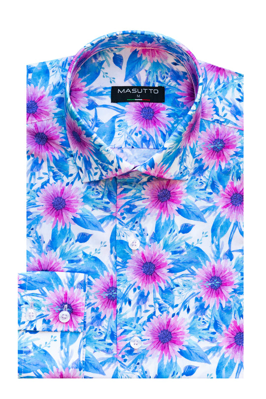 Masutto Shirt | BASTEN-05 LONG SLEEVE BUTTON DOWN SHIRT