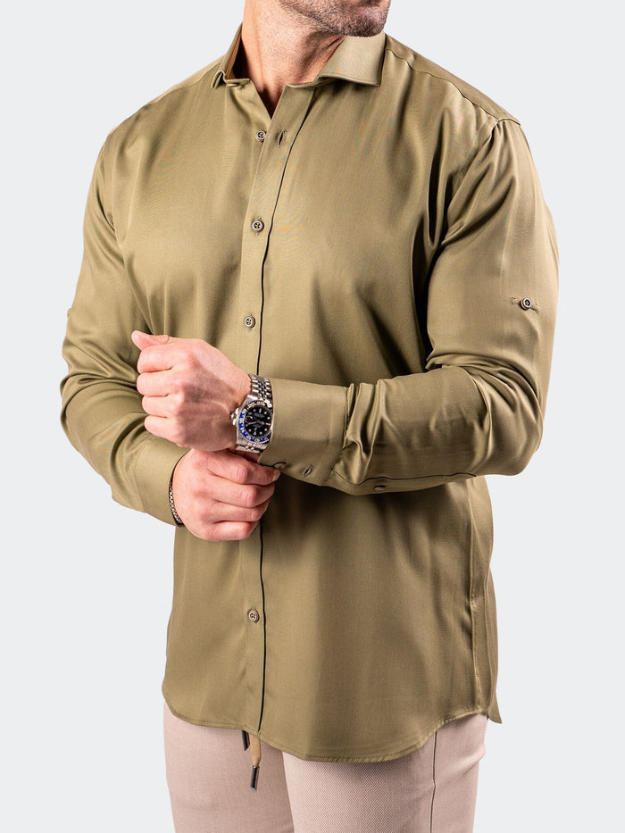 Maceoo Stretch Shirt | Einstein Resistance0178 Green