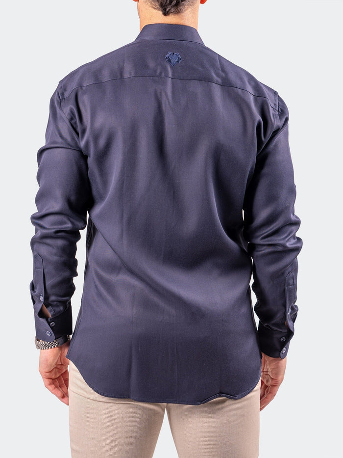 Maceoo Stretch Shirt | Berlin Resistance0183 Blue