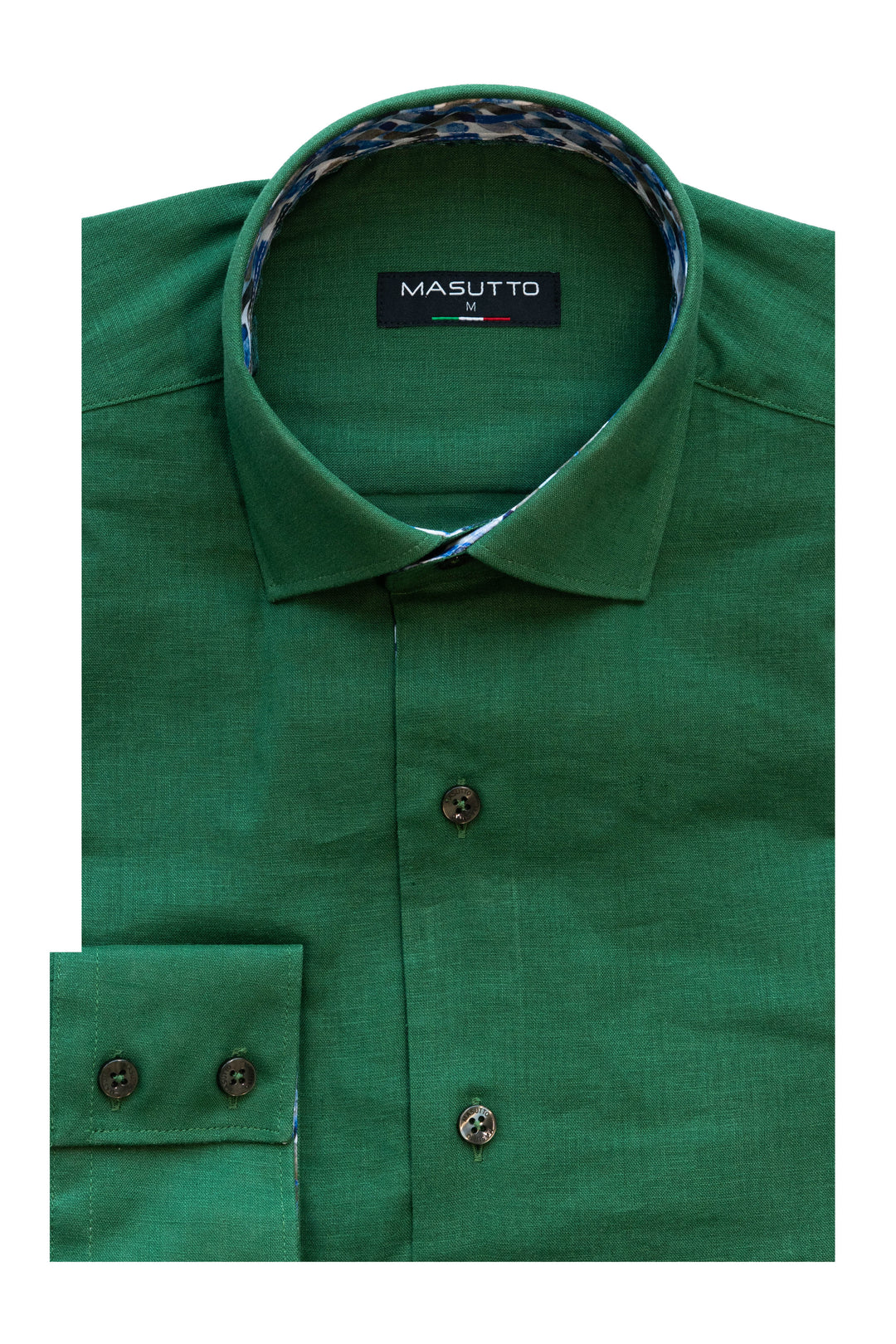 Masutto Shirt | DELLA-08 LONG SLEEVE BUTTON DOWN SHIRT