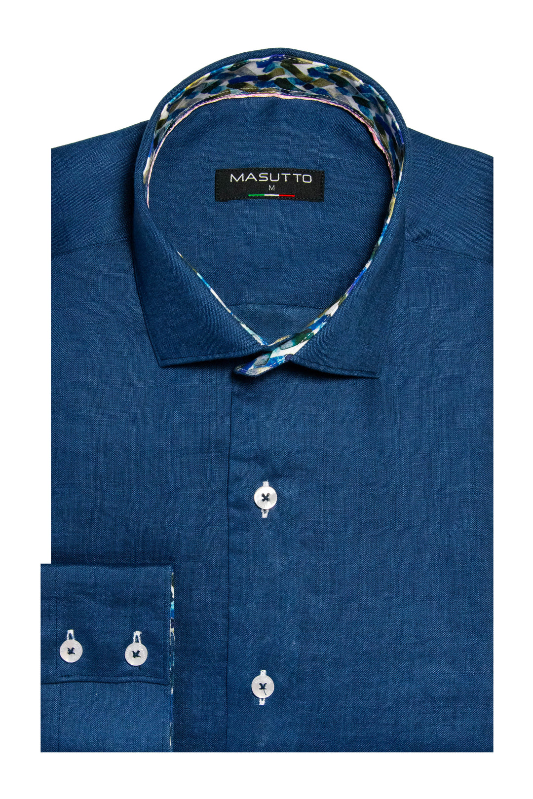 Masutto Shirt | DELLA-92 LONG SLEEVE BUTTON DOWN SHIRT