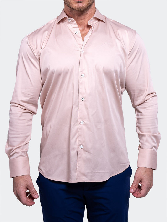 Maceoo Stretch Shirt | Einstein AristocratLuxeStretch Brown