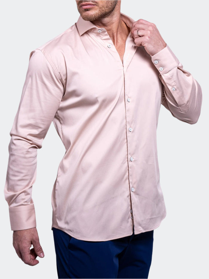 Maceoo Stretch Shirt | Einstein AristocratLuxeStretch Brown