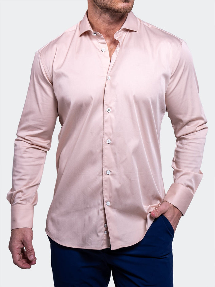 Maceoo Stretch Shirt | Einstein AristocratLuxeStretch Brown