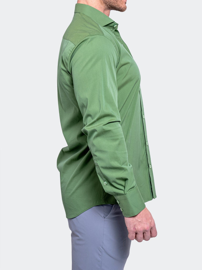 Maceoo Stretch Shirt | Einstein AristocratLuxeStretch Green