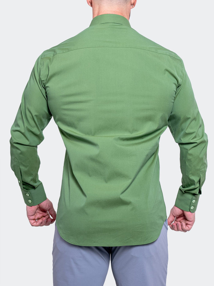 Maceoo Stretch Shirt | Einstein AristocratLuxeStretch Green