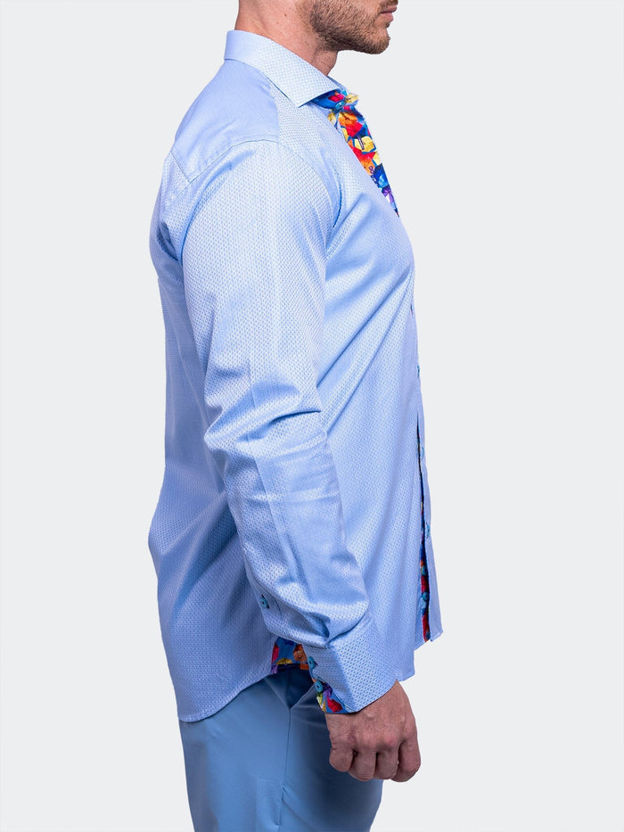 Maceoo Stretch Shirt | Einstein Resistance0111 Blue