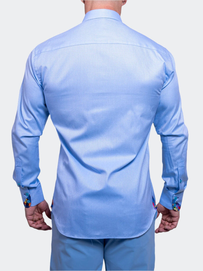 Maceoo Stretch Shirt | Einstein Resistance0111 Blue