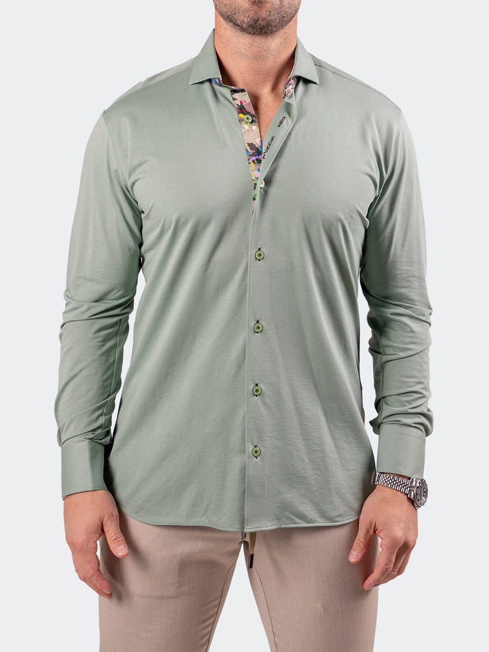 Maceoo Stretch Shirt | Einstein Resistance0150 Green