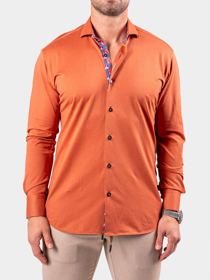 Maceoo Stretch Shirt | Einstein Resistance0151 Orange