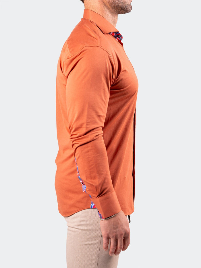 Maceoo Stretch Shirt | Einstein Resistance0151 Orange