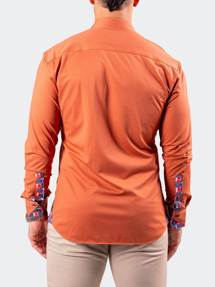 Maceoo Stretch Shirt | Einstein Resistance0151 Orange