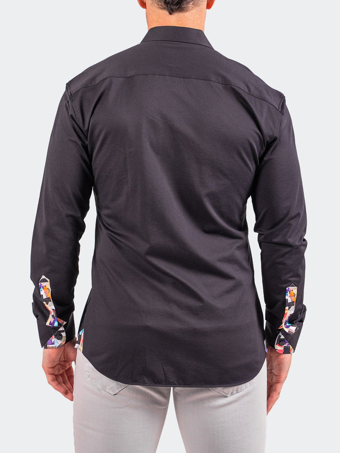 Maceoo Stretch Shirt | Einstein Resistance0155 Black
