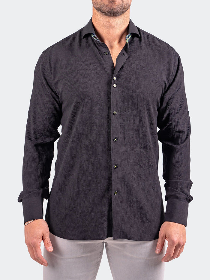 Maceoo Stretch Shirt | Einstein Resistance0159 Black