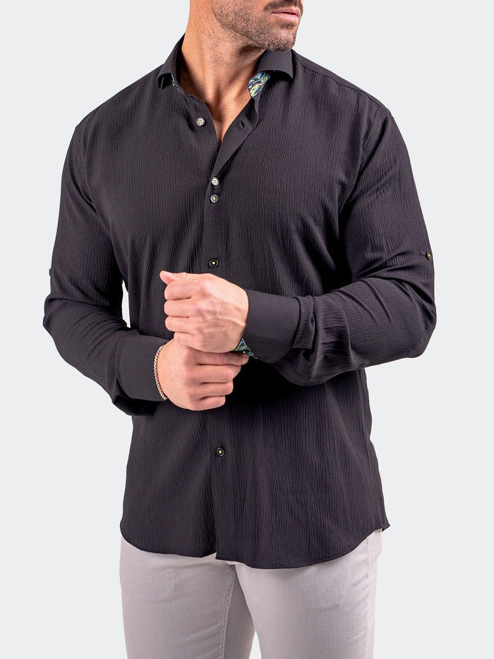 Maceoo Stretch Shirt | Einstein Resistance0159 Black