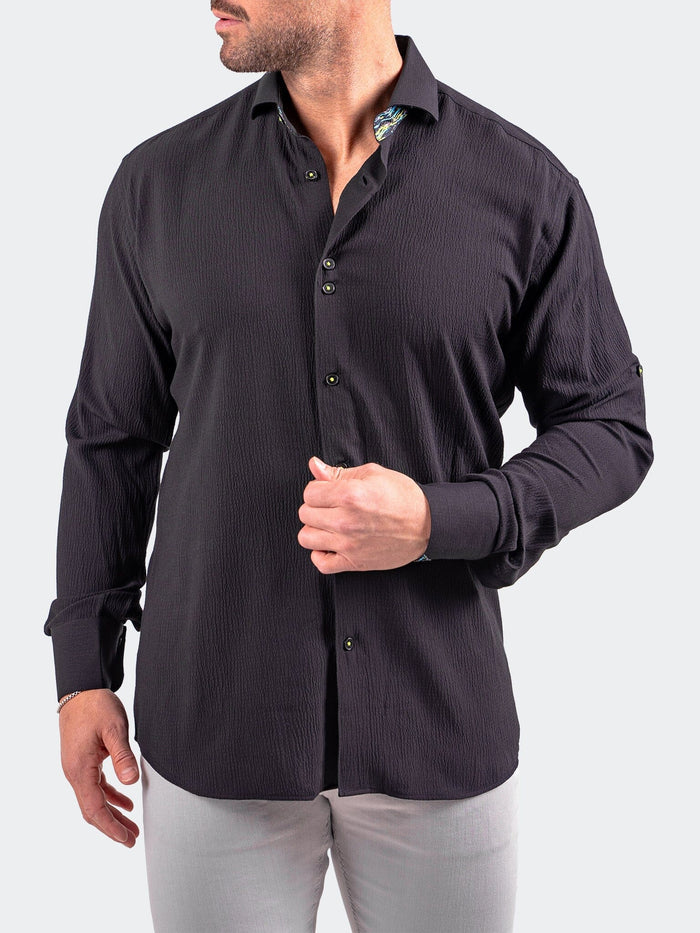 Maceoo Stretch Shirt | Einstein Resistance0159 Black