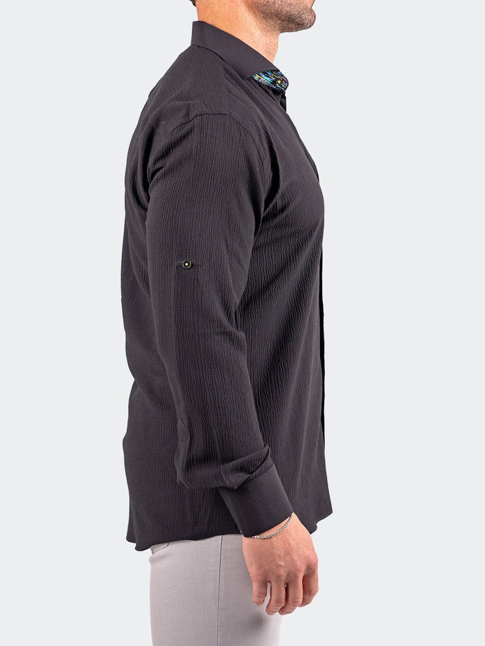 Maceoo Stretch Shirt | Einstein Resistance0159 Black