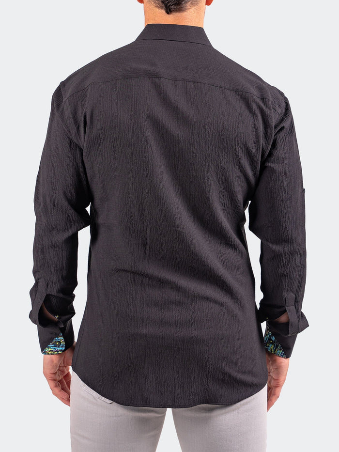 Maceoo Stretch Shirt | Einstein Resistance0159 Black