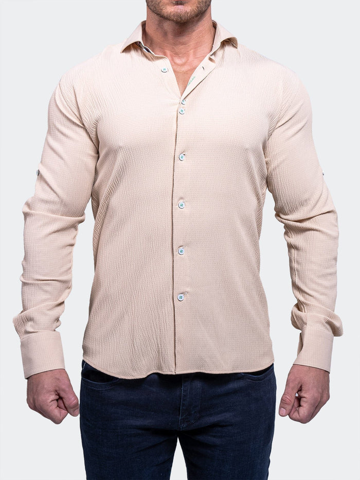 Maceoo Stretch Shirt | Einstein Resistance0160 Brown