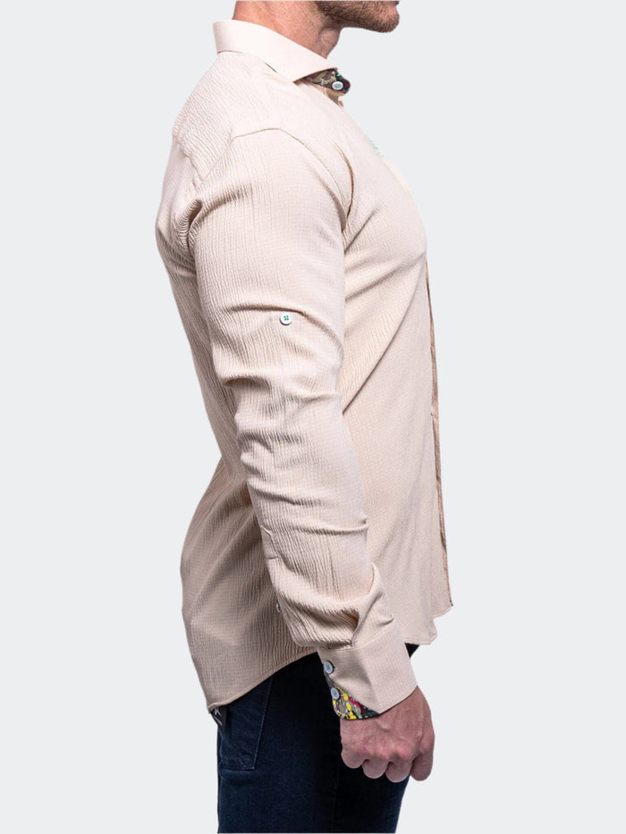 Maceoo Stretch Shirt | Einstein Resistance0160 Brown
