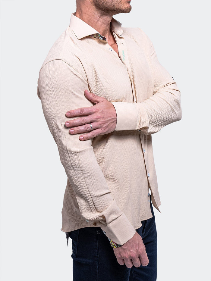 Maceoo Stretch Shirt | Einstein Resistance0160 Brown