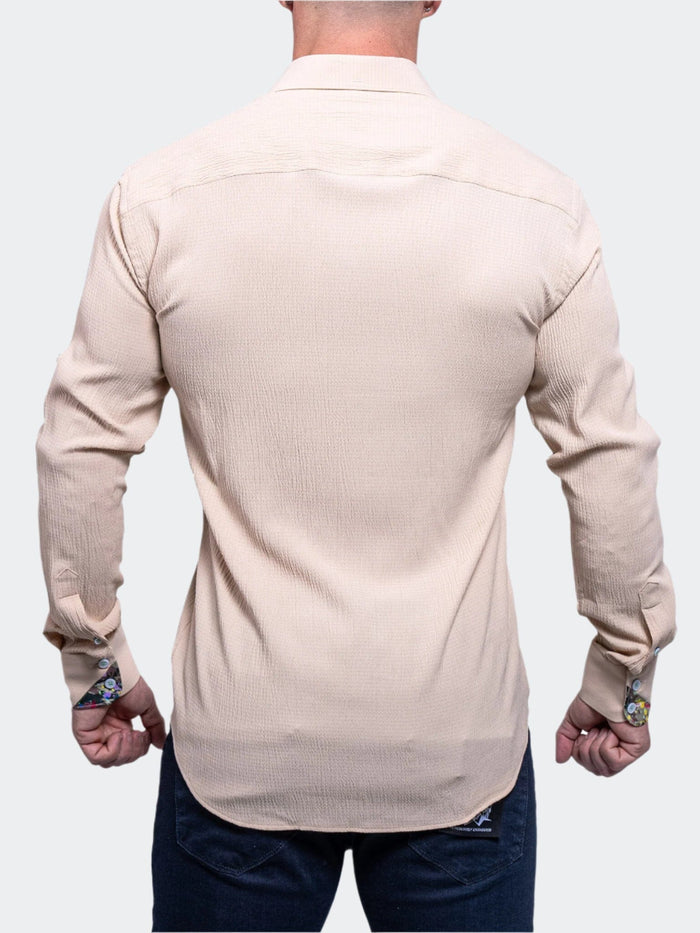 Maceoo Stretch Shirt | Einstein Resistance0160 Brown