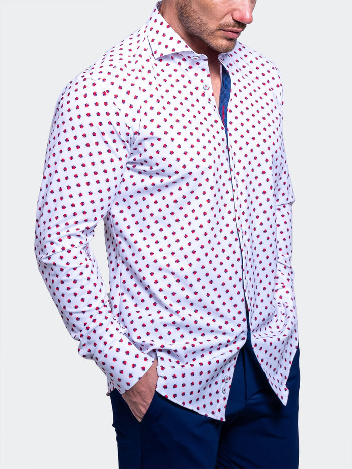 Maceoo Stretch Shirt | Einstein Resistance Stretch3358 White