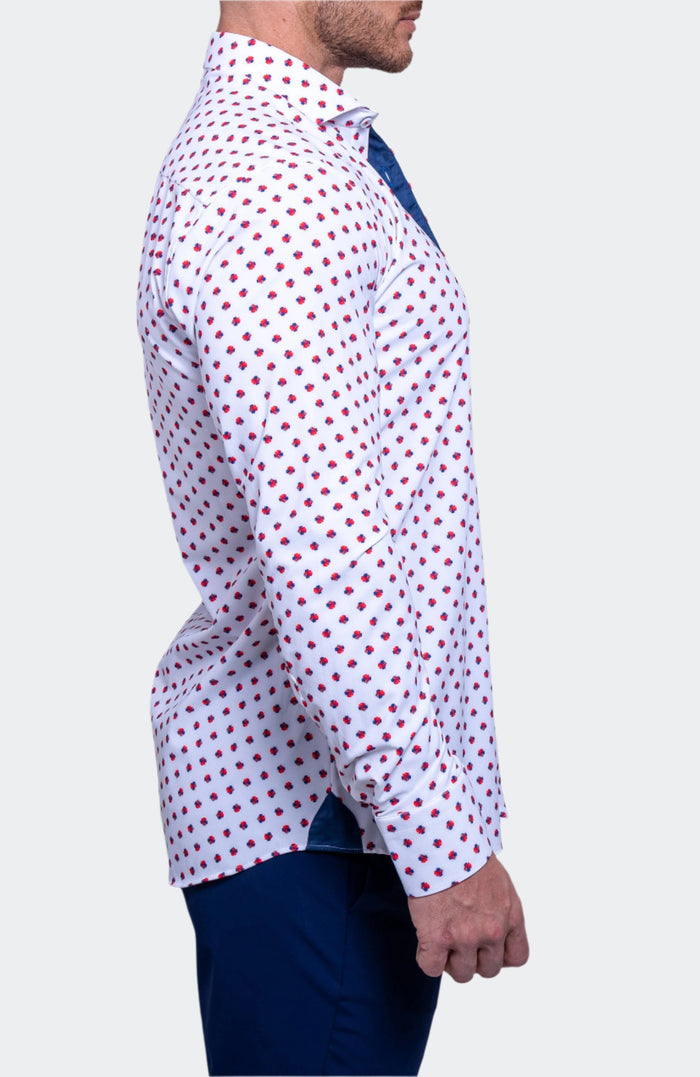 Maceoo Stretch Shirt | Einstein Resistance Stretch3358 White