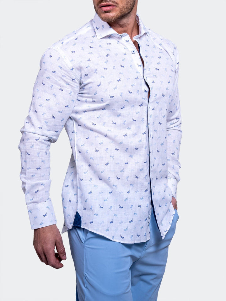 Maceoo Stretch Shirt | Einstein Resistance Stretch3360 White