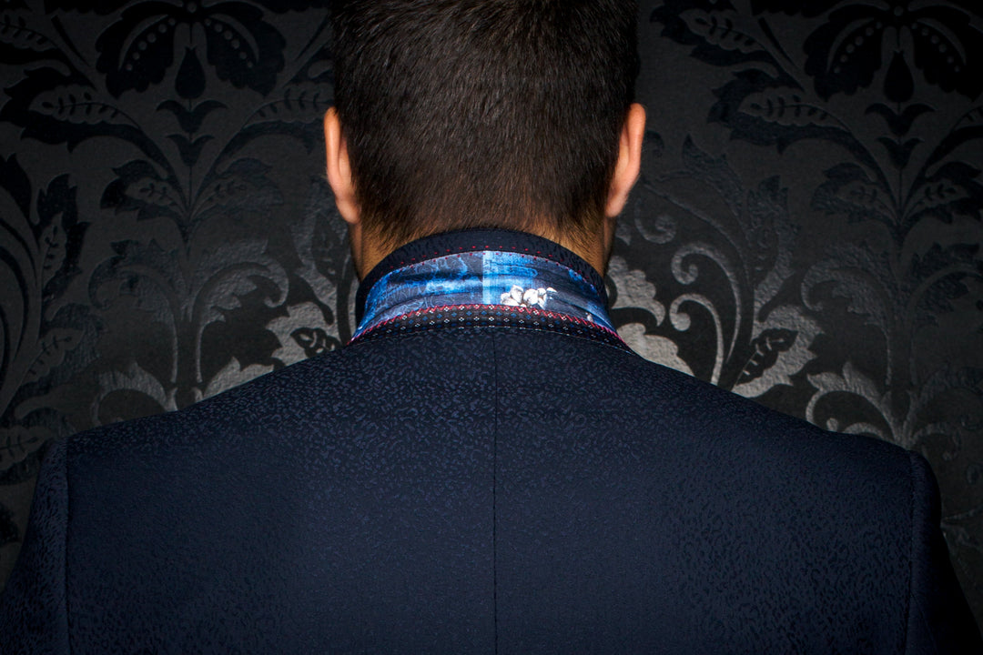 Au Noir Stretch Blazer | Filoni Midnight