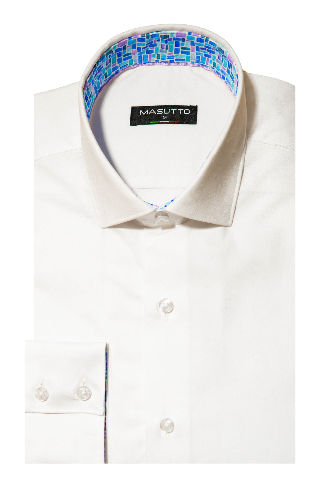 Masutto Shirt | FODEN-05 SLEEVE BUTTON DOWN SHIRT