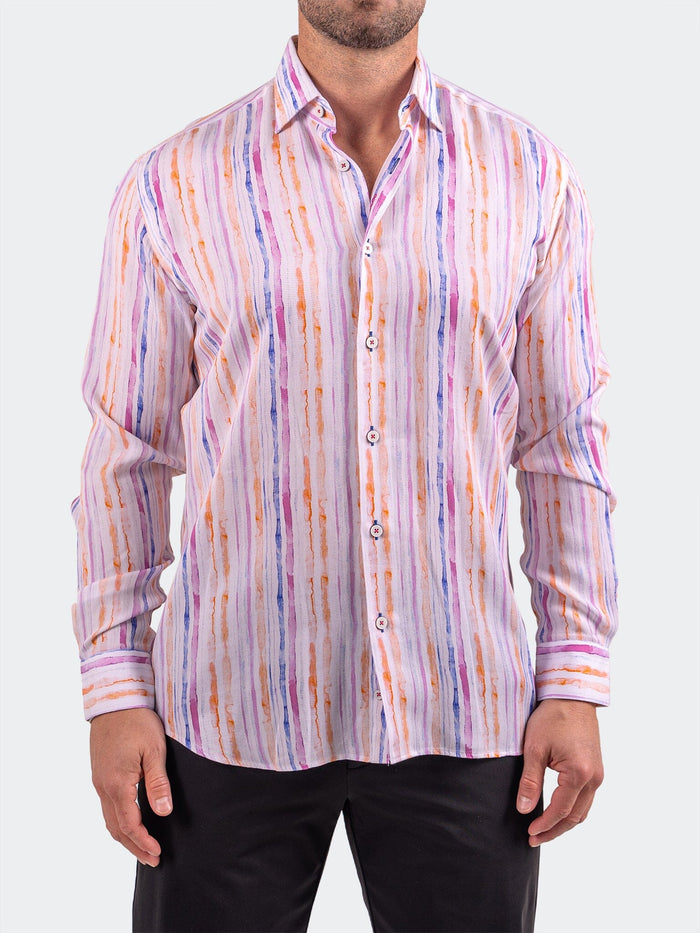 Maceoo Stretch Shirt | Fibonacci Resistance0361 White