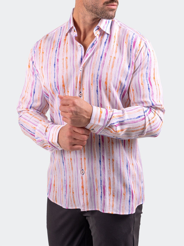 Maceoo Stretch Shirt | Fibonacci Resistance0361 White