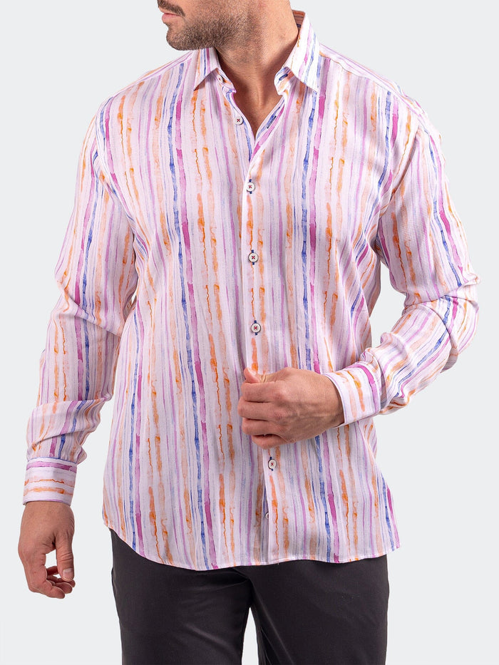 Maceoo Stretch Shirt | Fibonacci Resistance0361 White