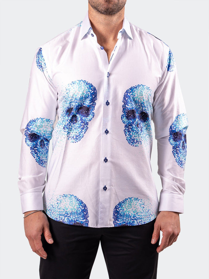 Maceoo Stretch Shirt | Fibonacci Resistance2215 White
