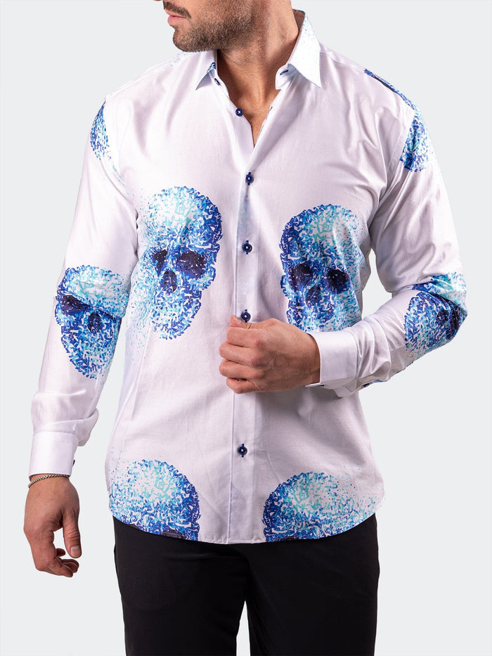 Maceoo Stretch Shirt | Fibonacci Resistance2215 White