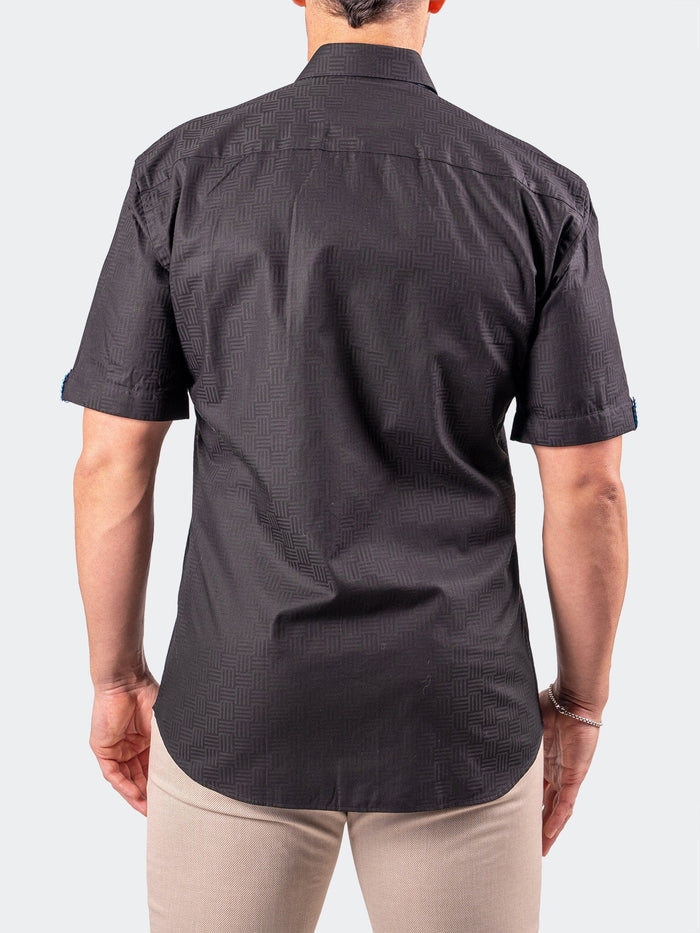 Maceoo Short-Sleeve Shirt | Galileo Resistance0144 Black