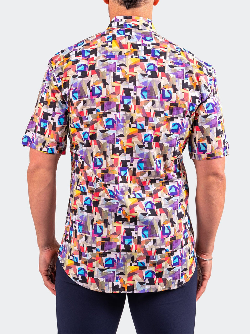 Maceoo Short-Sleeve Shirt | Galileo Resistance0307 White