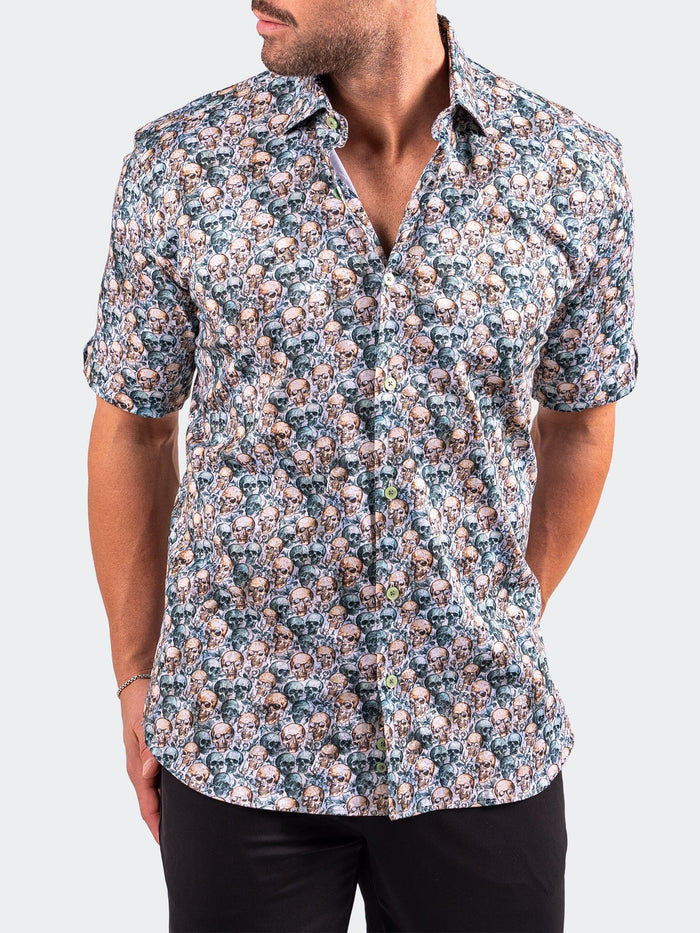 Maceoo Short-Sleeve Shirt | Galileo Resistance0335 Yellow