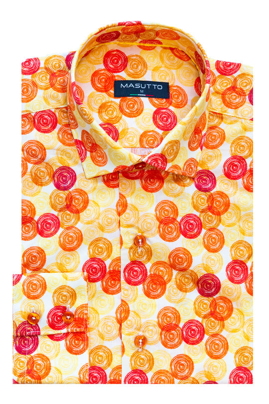 Masutto Shirt | JOSH-09 LONG SLEEVE BUTTON DOWN SHIRT