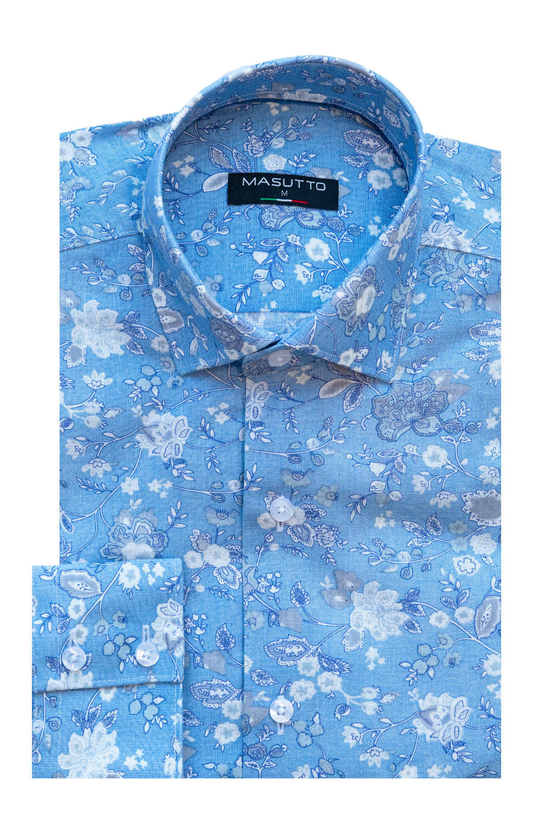 Masutto Shirt | JULIA-02 LONG SLEEVE BUTTON DOWN SHIRT