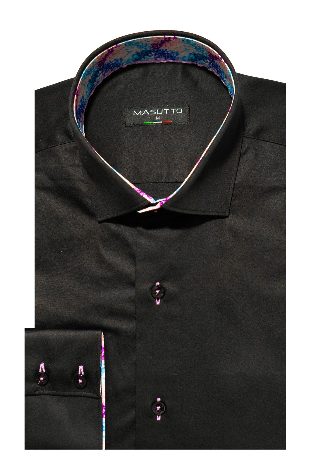 Masutto Shirt | MONACO-18 SLEEVE BUTTON DOWN SHIRT