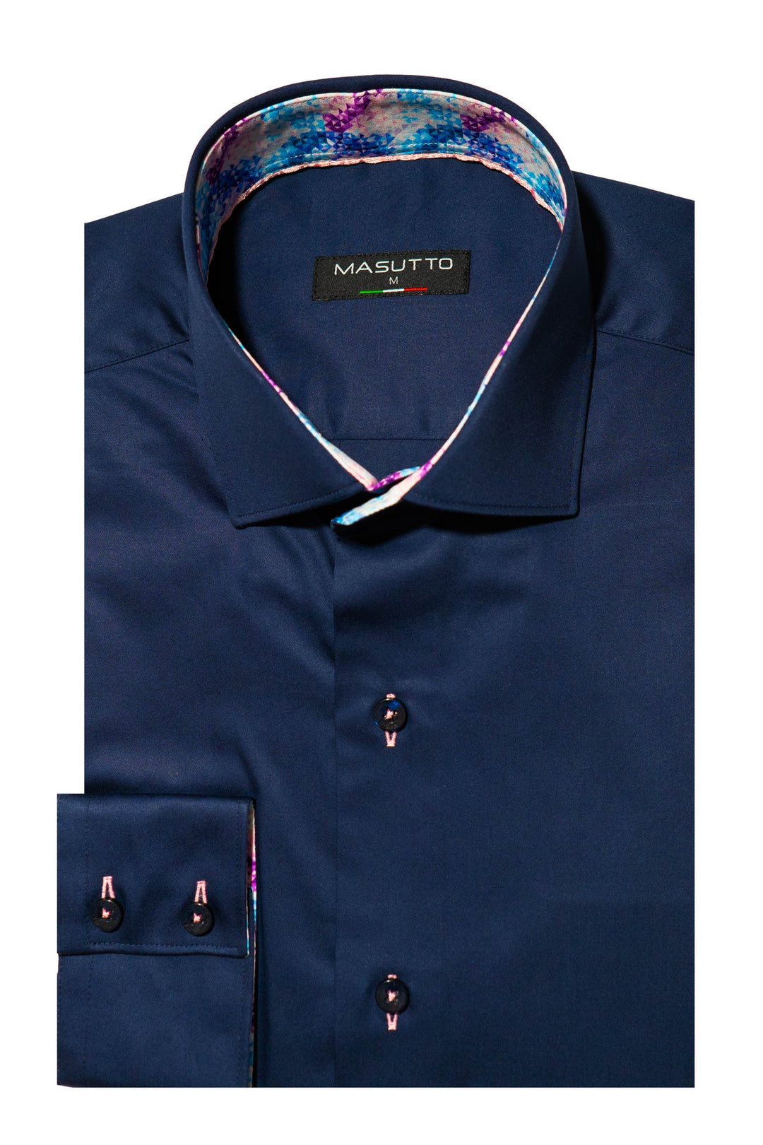 Masutto Shirt | MONACO-92 SLEEVE BUTTON DOWN SHIRT