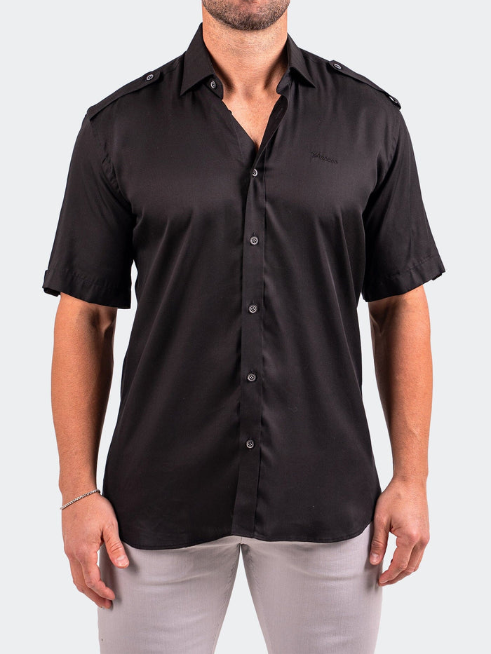Maceoo Short-Sleeve Shirt | Munich Resistance0174 Black