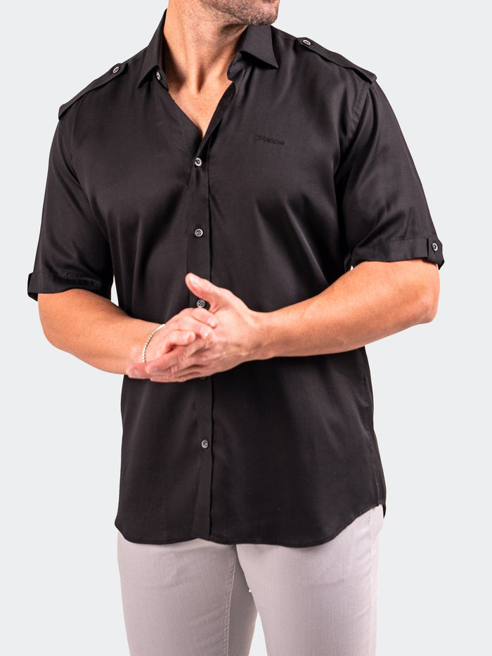 Maceoo Short-Sleeve Shirt | Munich Resistance0174 Black