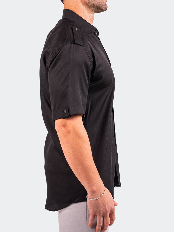 Maceoo Short-Sleeve Shirt | Munich Resistance0174 Black