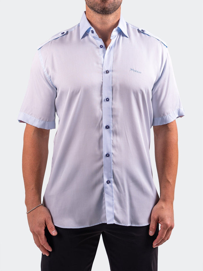 Maceoo Short-Sleeve Shirt | Munich Resistance0175 Blue