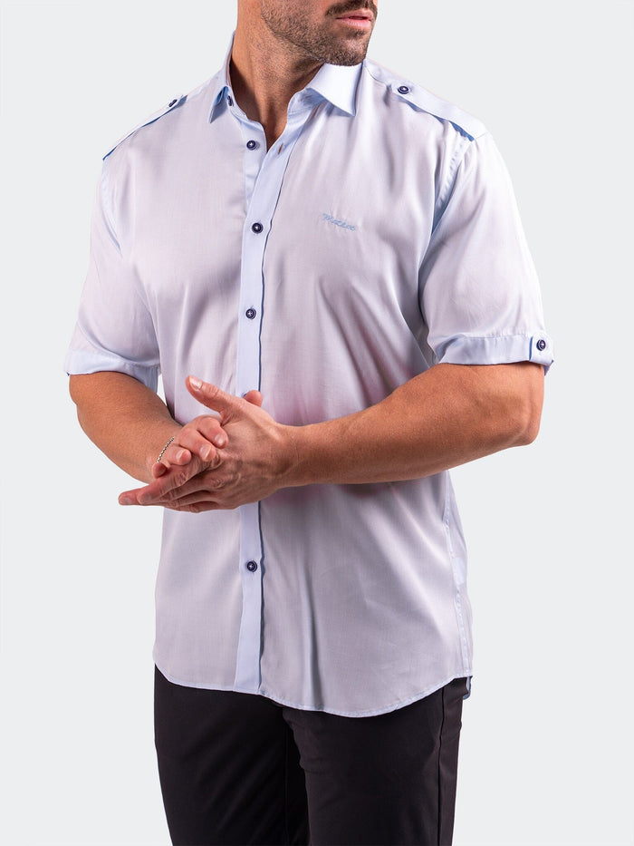 Maceoo Short-Sleeve Shirt | Munich Resistance0175 Blue