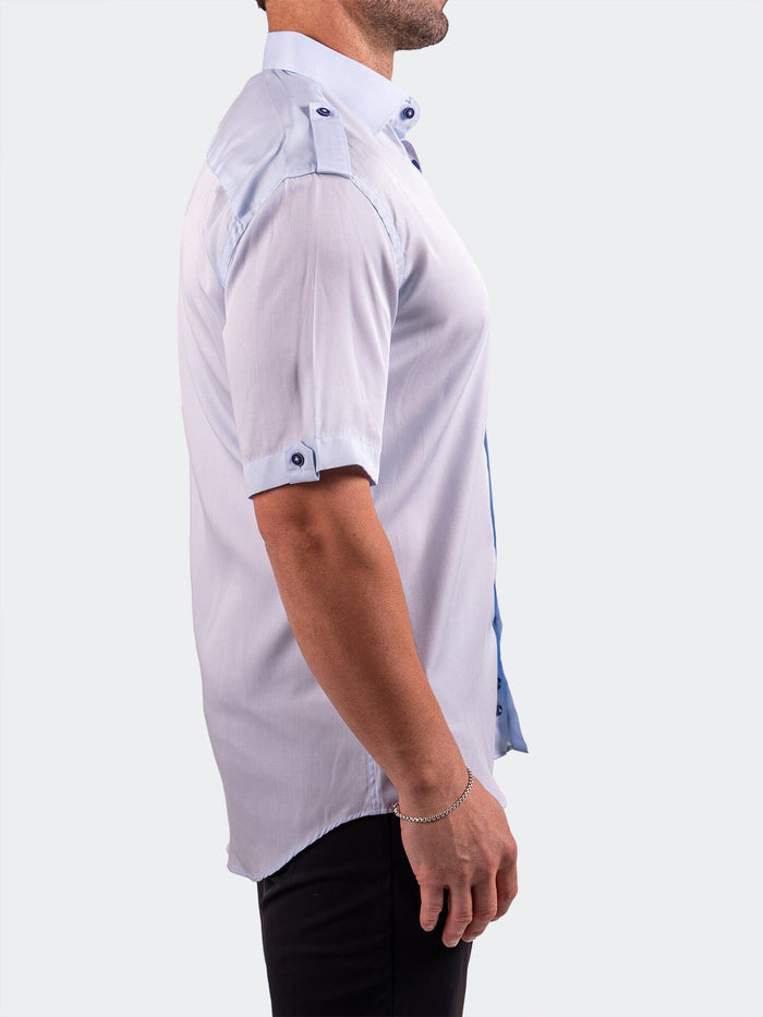 Maceoo Short-Sleeve Shirt | Munich Resistance0175 Blue