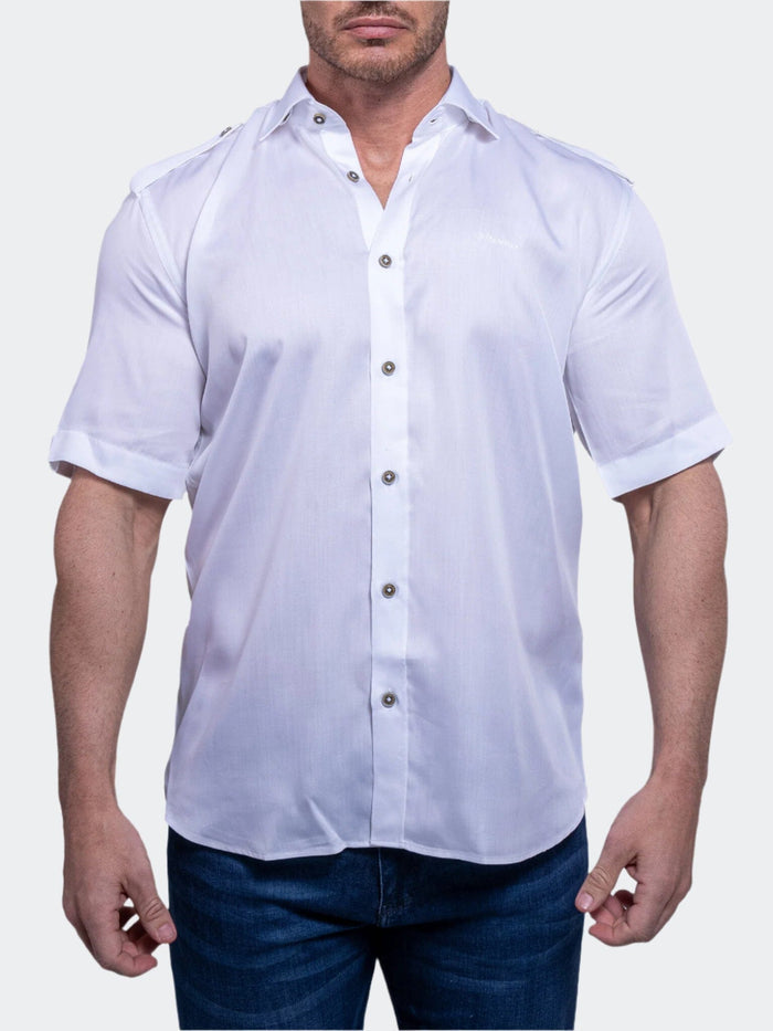 Maceoo Short-Sleeve Shirt | Munich Resistance0177 White